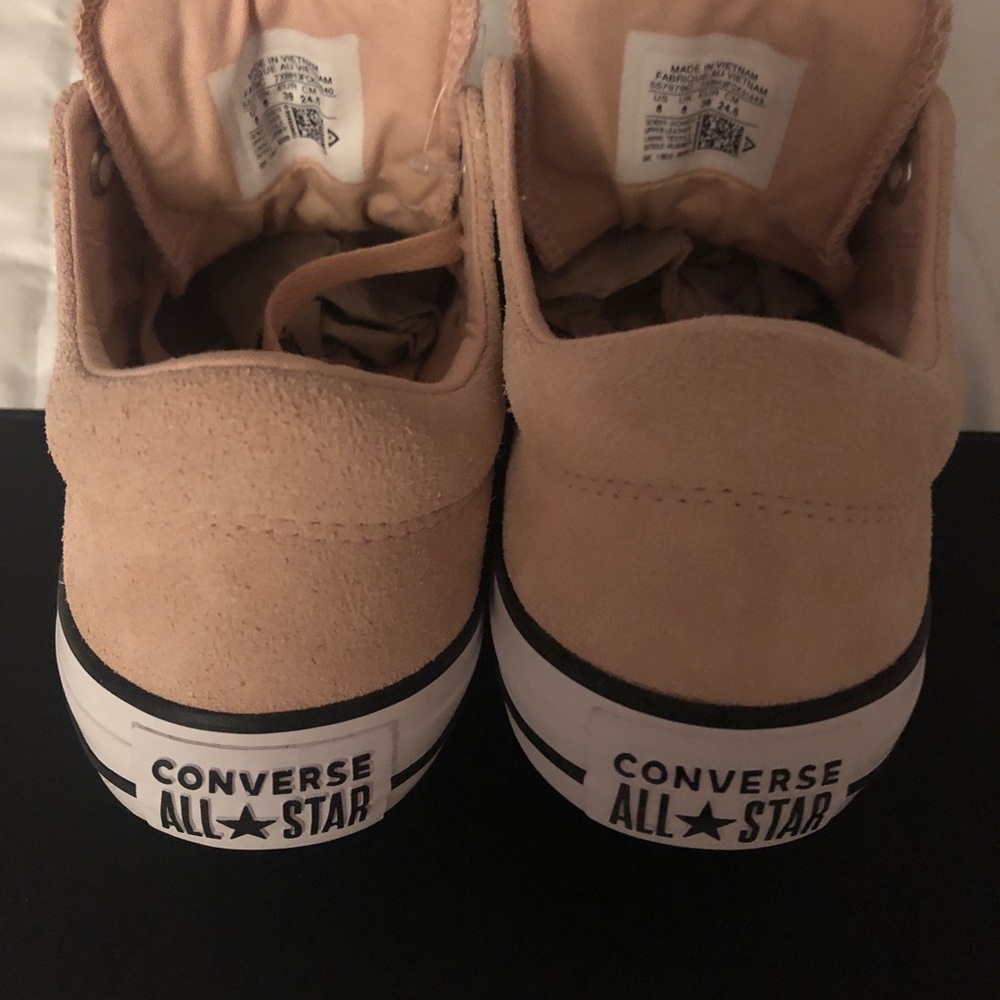 Converse CTASM  557979C Suede Dust Pink Size 8 - Picture 2 of 5